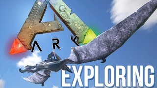 Ark Survival Evolved Gameplay  Flying Around The World of Ark Pteranodon Flying  Ark [upl. by Tobi]