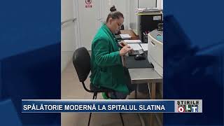 SPALATORIE MODERNA LA SPITALUL SLATINA [upl. by Stephens]