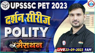 UPSSSC PET Exam 2023 Polity Marathon For UPSSSC PET PET Polity PYQs Polity By Ajeet Sir [upl. by Adnoral]