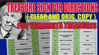 TREASURES SIGNS FOR DIRECTIONS FOR YAMASHITA LOST GOLDS [upl. by Britta]