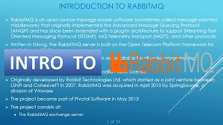 Introduction to RabbitMQ  What is RabbitMQ  Features  Use cases  Pros and cons of RabbitMQ [upl. by Notsniw]