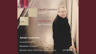 Catulli Carmina Actus I Odi et amo Chorus Tenor Soprano [upl. by Kelam25]