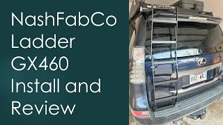 NashFabCo Ladder install on the GX [upl. by Allets670]