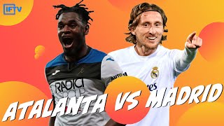 ATALANTA 01 REAL MADRID HIGHLIGHTS  CHAMPIONS LEAGUE [upl. by Adamina]