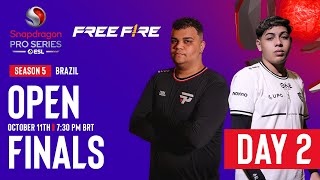 Free Fire Open Finals  Season 5  Brazil [upl. by Adnilasor]