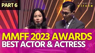 MMFF 2023 Awards Night  Best Actor and Best Actress winner [upl. by Capwell]