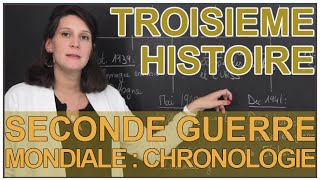 La Seconde Guerre mondiale  Chronologie  Histoire  3e  Les Bons Profs [upl. by Llehsam]