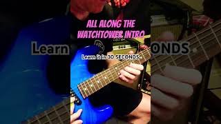 All Along the Watchtower  Jimi Hendrix Riff Lesson [upl. by Oiceladni390]