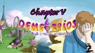 Demetrios The BIG Cynical Adventure  Chapter 5  platinum trophy 100 walkthrough [upl. by Adai]