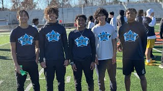 2024 CFI Winter Showcase  Rocky River HS  120724  DBs Trey Micah Cam Ricky Joshua [upl. by Halian]