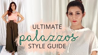 Ultimate Guide How to Style Palazzo Pants  Dos amp Donts [upl. by Ainalem]