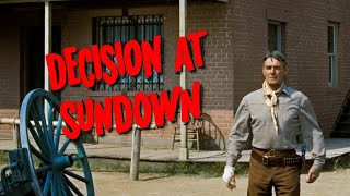 Decision At Sundown 1957 Trailer  HighDef Digest [upl. by Schweitzer]