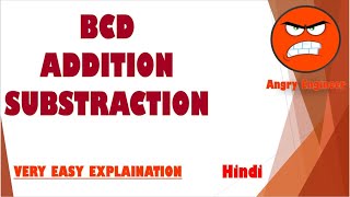 bcd addition and substraction  hindi [upl. by Kere]