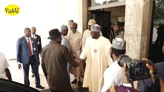 Video Emerges As Jonathan Visits President Tinubu at Aso Villa After Supreme Courts Judgement [upl. by Derwin771]