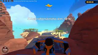 Trailmakers Race Island Sandstone Circuit Go Kart League Hinge Glitch 1291s WR [upl. by Pohsib]