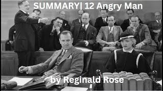 Twelve Angry Men Reginald Rose Summary [upl. by Ahsauqram]