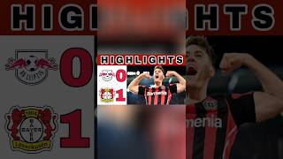 RB Leipzig vs Bayer Leverkusen  Highlights and Goals Bundesliga  Liga Jerman  Germany  2024 [upl. by Annayad370]