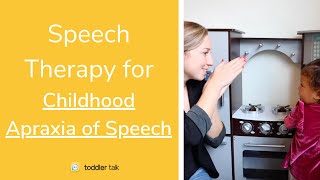 Apraxia Treatment How speech therapists treat childhood apraxia of speech  how long it takes [upl. by Sirah]