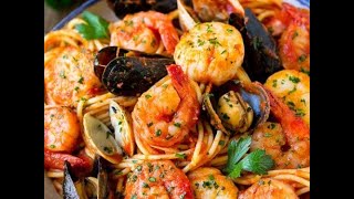 How to make Seafood Pasta  Perfect Recipes [upl. by Sacks676]