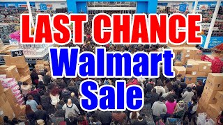 Unbelievable Last Chance Holiday Sales at Walmart  Dont Miss Out [upl. by Tiernan]