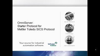 OmniServer Starter Protocol  Mettler Toldeo SICS Protocol [upl. by Greer]