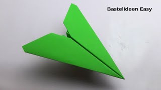 22 Meter  Papierflieger Basteln  Flugzeug Basteln aus Papier  Bastelideen Easy [upl. by Clarissa]