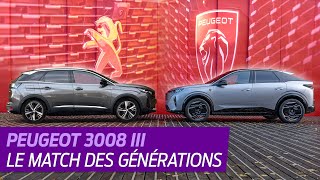 PEUGEOT 3008 Le duel face à lancien [upl. by Lundberg]