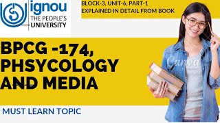 MEDIA AND PHSYCHOLOGY  U6  PART1 Negative influence of media [upl. by Aneeuq]