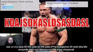 Jahrein 100TLsine Gülmeme Challenge Yapıyor CHAT ÇILDIRIYOR John Cena Şakası [upl. by Ricard]