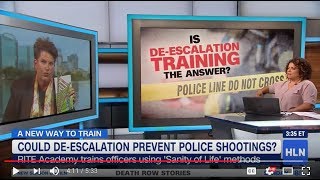 Are Officerinvolved Shootings a Training Problem HLN Michaela Pereira Interviews RITE [upl. by Marlon]