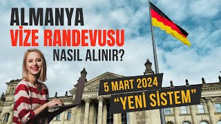 Almanya Vize Randevusu Nasıl Alınır YENİ İdata Randevu Sistemi Mart 2024 [upl. by Lakim954]