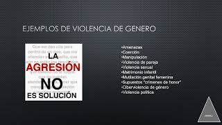 La violencia de genero [upl. by Eyanaj16]