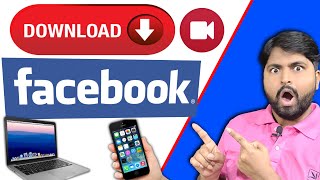 How To Download ANY Facebook Video In Seconds  Download Facebook Video In Laptop amp Mobile [upl. by Teodoro]