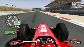 Grand Prix 4  Michael Schumacher  Bahrain International Circuit  2004  Onboard lap [upl. by Hnah]