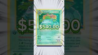 Pokémon Base Set  Venusaur 1st Edition Revealed pokemon pokemoncards pokemontcg [upl. by Jacquet]