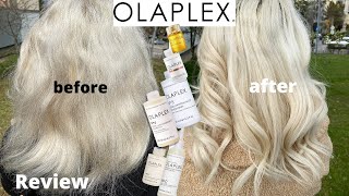 Olaplex BEFORE and AFTER Review  Olaplex No 0  No 3  No 4  No 5  No 6  No 7 [upl. by Bacon]