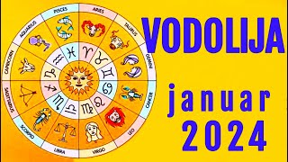 VODOLIJA  Horoskop za januar 2024 [upl. by Enneles815]