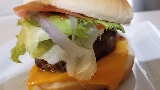 Air Fryer Lamb Cheeseburgers Cooks Essential Airfryer [upl. by Savart]