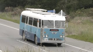 1960 AEC Omnibus the Hurunui River Bridge [upl. by Eltotsira528]