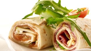 De dagschotel  Wraps met een slaatje [upl. by Marduk975]