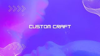 Plugin Custom Craft┃Pocketmine 500┃ALL IN GAME [upl. by Charis]