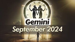 Gemini September 2024 Horoscope  Monthly Horoscope [upl. by Atilemrac]