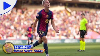 BARCA FC News Dani Olmo’s registration still at risk despite Barcelona’s salary limit increase [upl. by Maon]