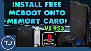 Install Free McBoot Onto PS2 Memory Card Version 1953 2018 [upl. by Kakalina]