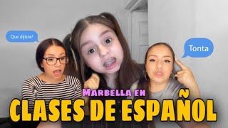 CLASE DE ESPAÑOL  MARBELLA clases en LINEA Episodio 4  Bianca Oss ✨ [upl. by Pillsbury877]