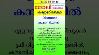 kerala jobs 2024 todays job malayalam jobs November 15 [upl. by Boggers757]