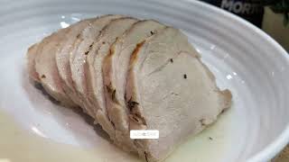 How to cook pork loin roast in the oven  Easy weeknight recipe pork porkloin [upl. by Ybab96]