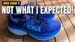 HOKA BONDI 8  NOT WHAT I EXXPECTED [upl. by Icart]