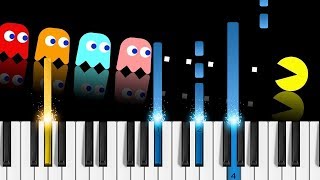 PACMAN  Original Theme  Piano Tutorial [upl. by Eneleahs411]