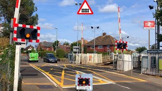 Warblington Level Crossing Hampshire [upl. by Nnylaf]